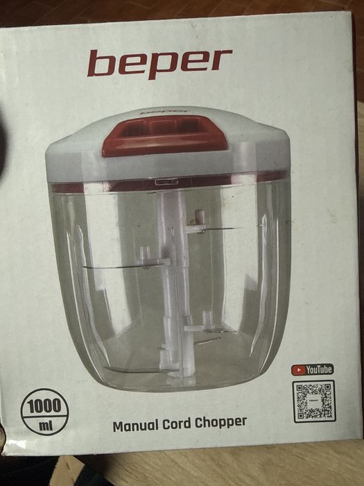 Picadora manual de alimentos