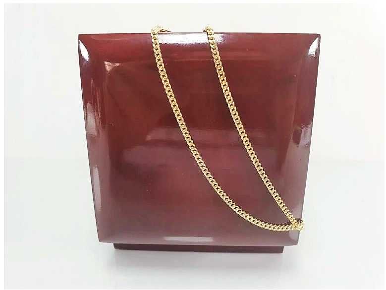 Złoty Łańcuszek Pancerka, Próba 750(18K) 5,10g 50cm