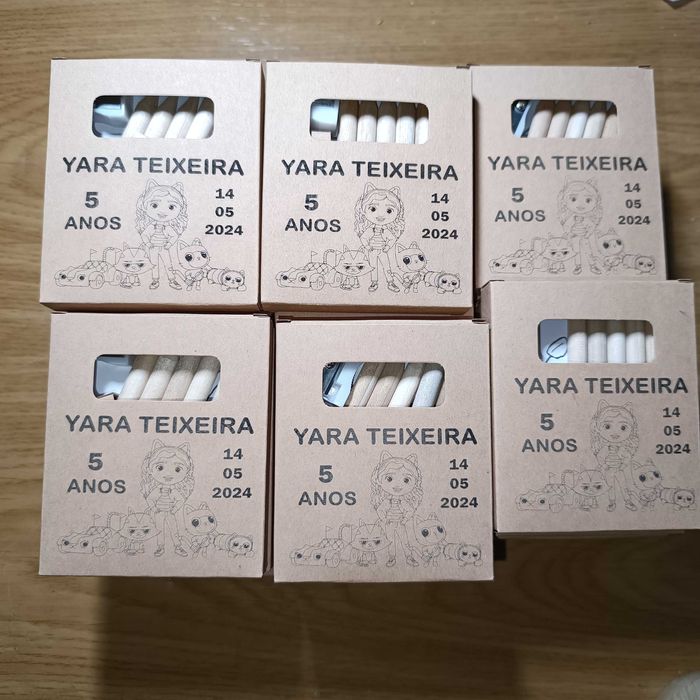 Caixa de cores personalizado