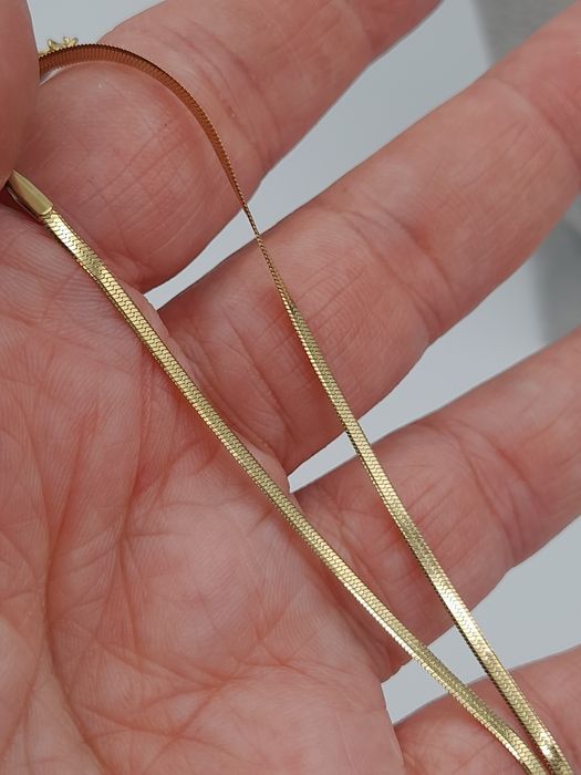 Delikatny łańcuszek żmijka Xuping 2 mm