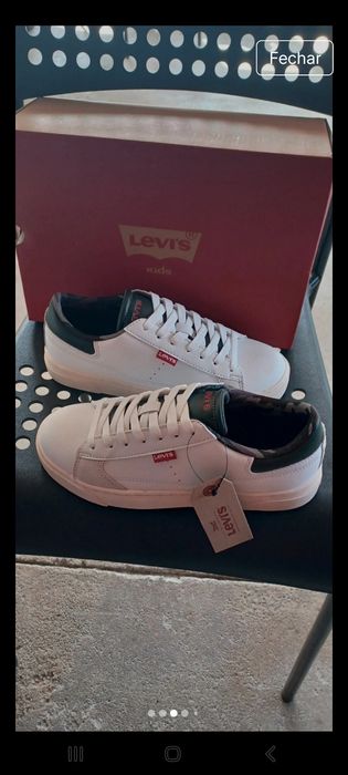 Sapatilhas Levi's Bryson White Khaki N36