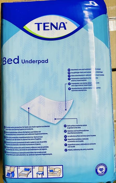 Podkłady Tena underpad Plus 60*90 cm - 4*20 sztuk