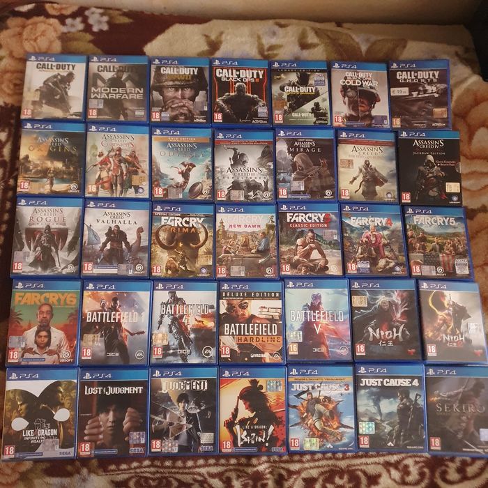 Игры на ps4, диски пс 4, ігри на Sony Playstation 4