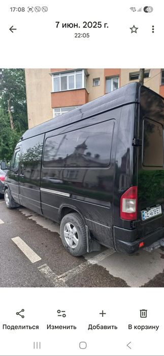 Бус Мерседес Спрінтер  313  мотор 2.2  ТДІ пасажир