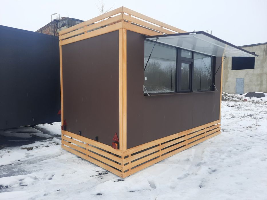 Виготовлення та продажа торгових кіосків, кав'ярні, мафи