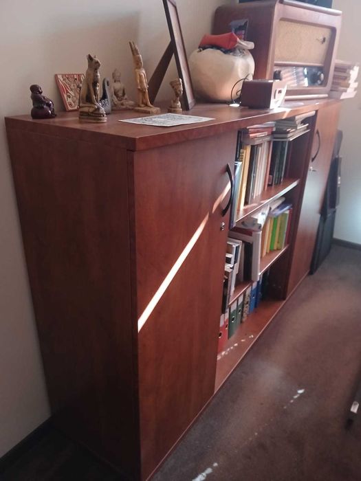 Regał biurowy solidny dł.170 wys. 110 gł. 45/39