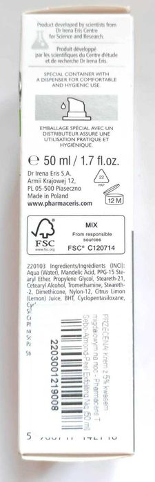 Pharmaceris T Krem z 5% kwasem migdałowym na noc