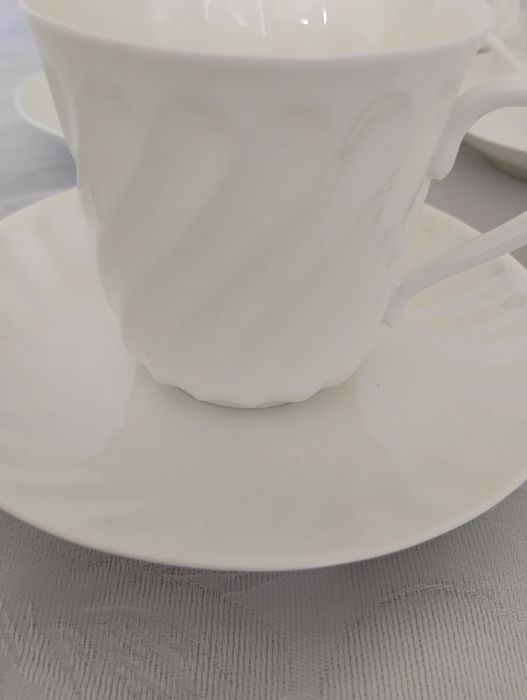Łomonosow Nadia biała porcelana