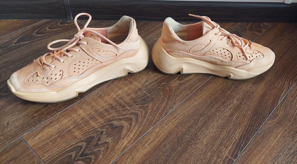 Жіночі шкіряні кросівки ecco chunky sneaker кроссовки женские кожание
