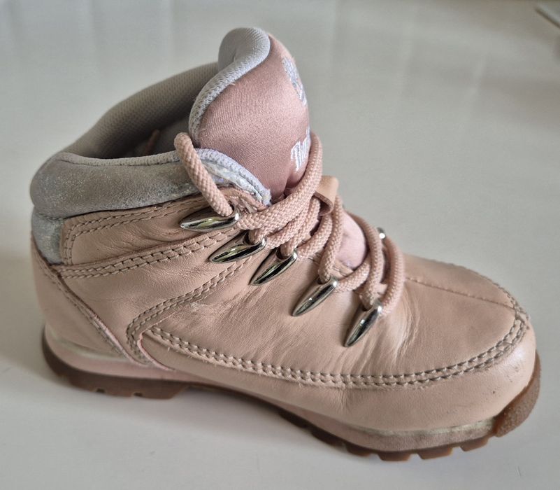 TIMBERLAND roz. 27 skóra naturalna trapery na dziewczynkę super stan