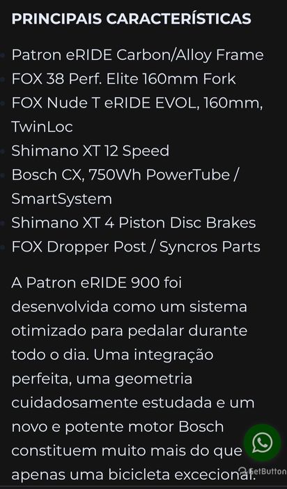 Scott patron eride 900