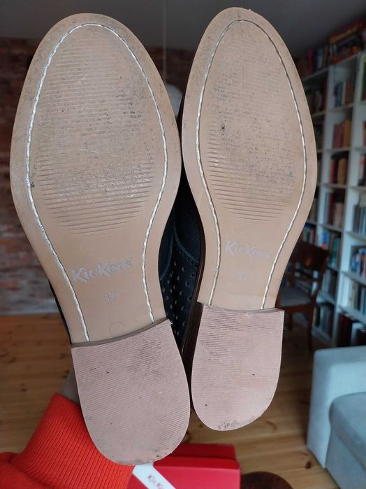 Półbuty oksfordki Kickers roz. 37 skórzane
