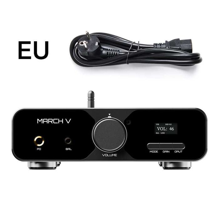 ‼️ TempoTec MARCH V M5 BT (Bluetooth/EU Plug/Black) ЦАП DAC усилитель
