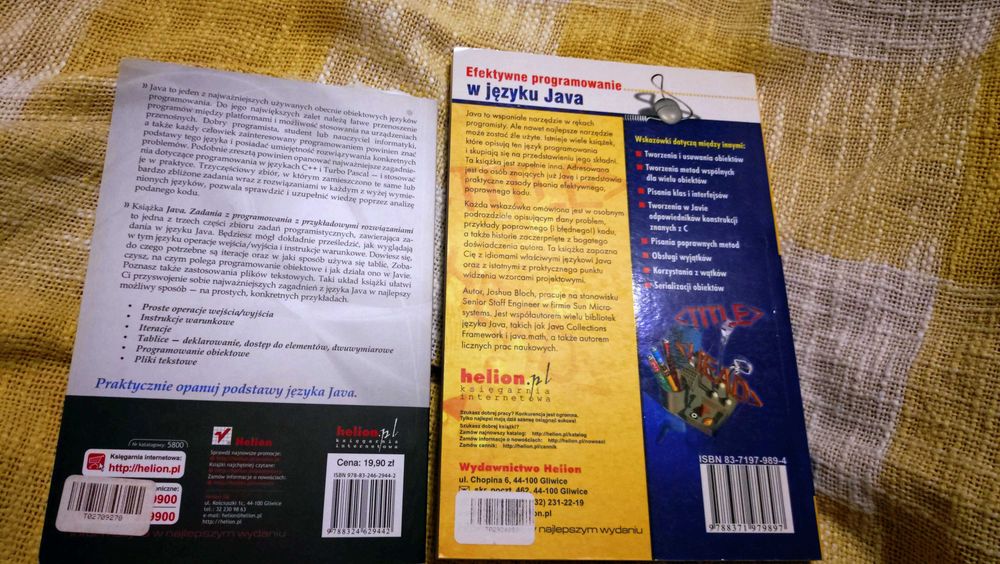 Zestaw książek Java