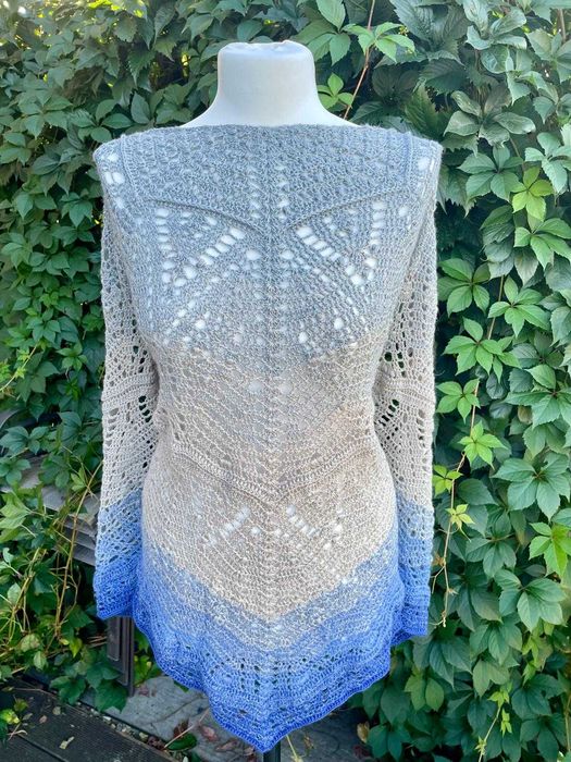 Chusta Smoczy Ogon – Rękodzieło z Eleganckim Akcentem