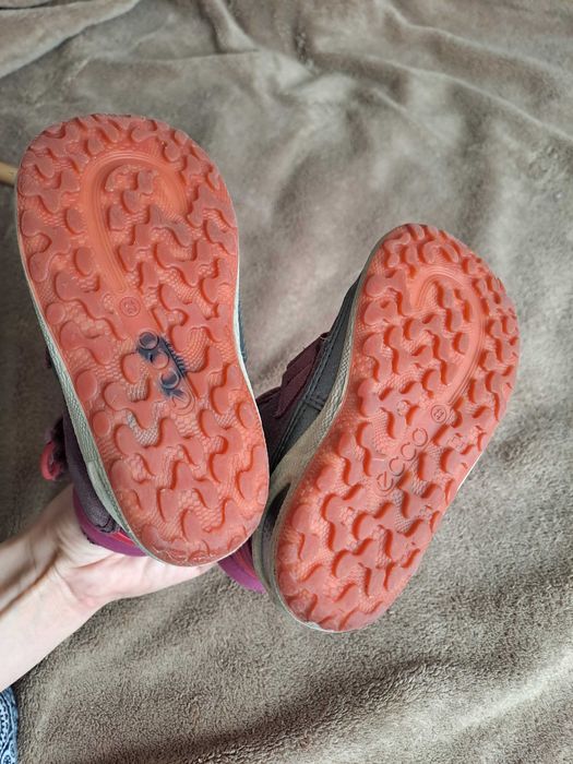 Śniegowce kozaki buty zimowe skórzane ecco biom lite rozmiar 22