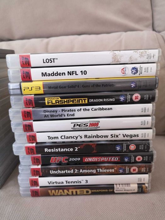 25 jogos para PS3 (Preços na descrição)