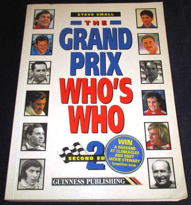 Livro The Grand Prix Who's Who Steve Small