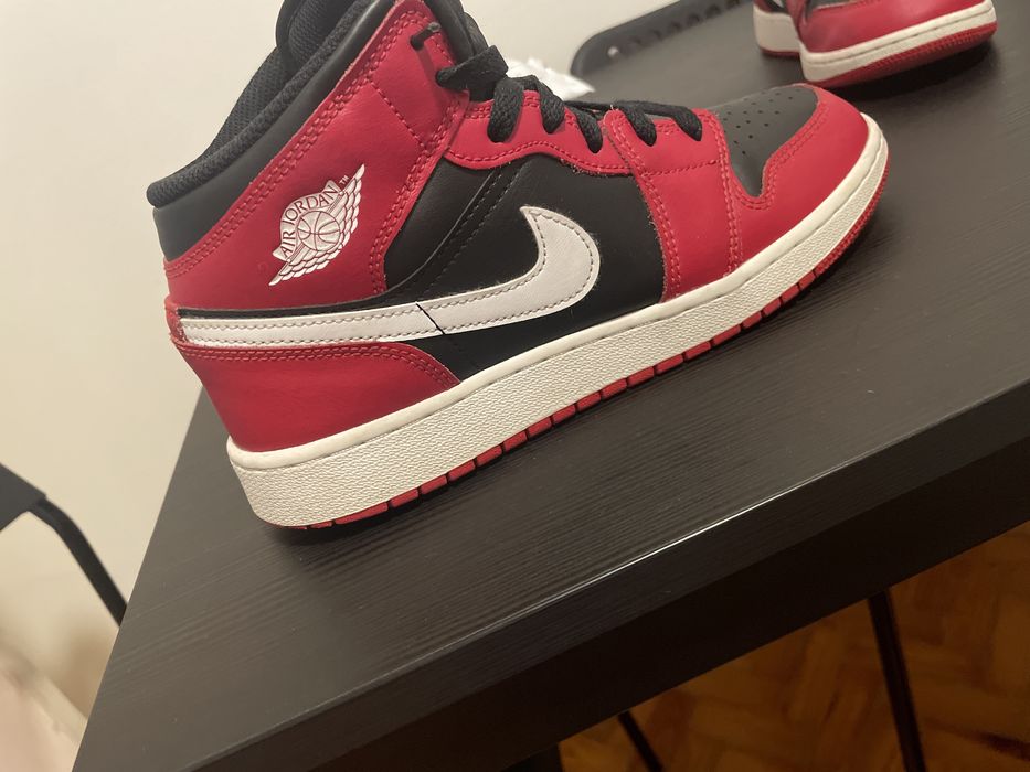jordan 1 vermelho numero 39