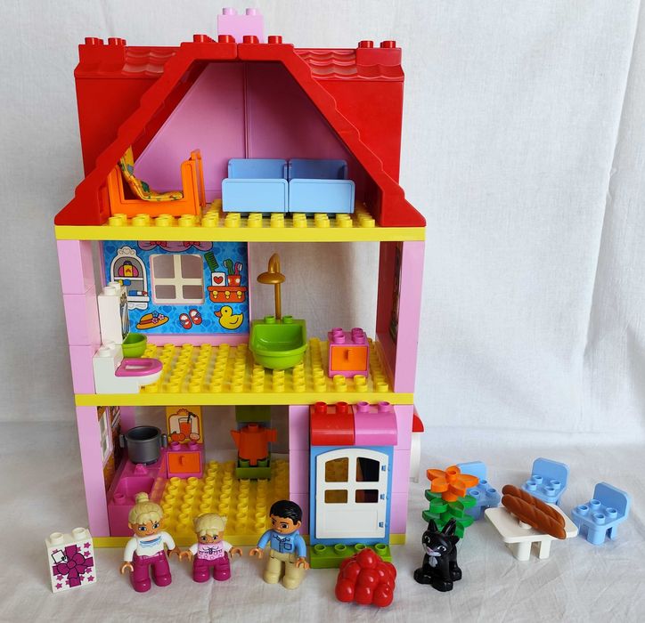 Trzypiętrowy Dom LEGO Duplo 10505 Domek do zabawy | Instrukcja | Mokotów