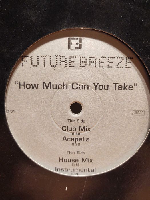 Future Breeze – How Much Can You Take   Trance Winyl Klasyk