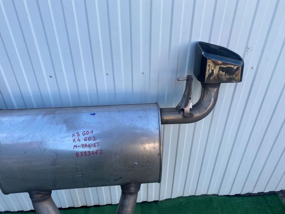 tłumik układ wydechowy do bmw x3 g01 m-pakiet