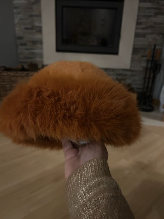 Gorro pêlo, laranja