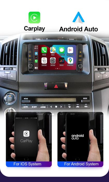 Магнітола Toyota Corolla, Rav, Nissan 200x100 Android орегінальний розмір
