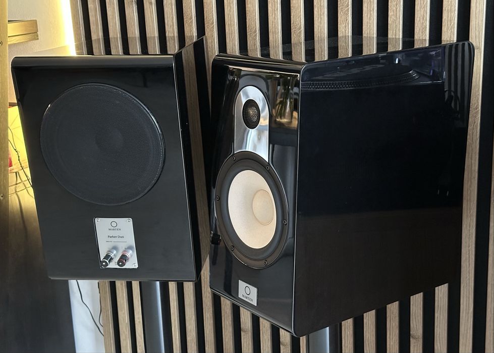 Kolumny podstawkowe Marten Monitory Czarny Połysk High End