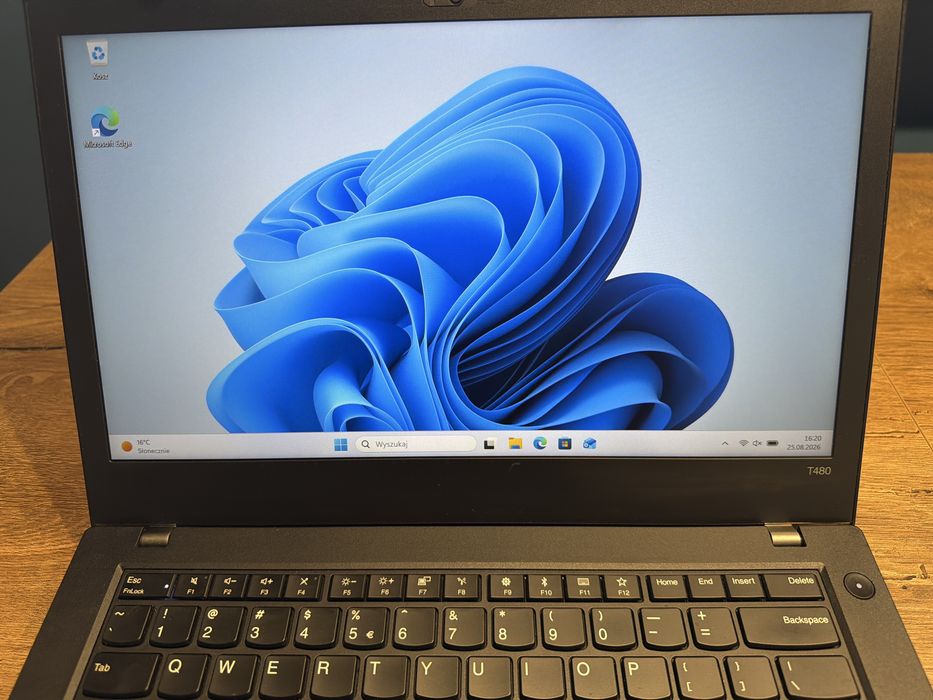 Lenovo T480 i5 8 gen, 8/120 GB