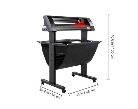 Ploter Tnący do Winylu 720 mm – Twoje Narzędzie do Precyzyjnego Cięcia