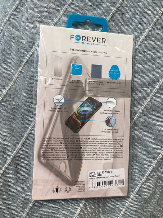 Szybka do iPhone 7/8