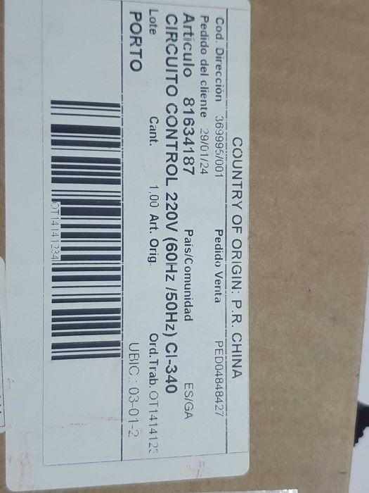 Teka Refrigerator Electronic Control Board CL 341 VR0164752099485057124