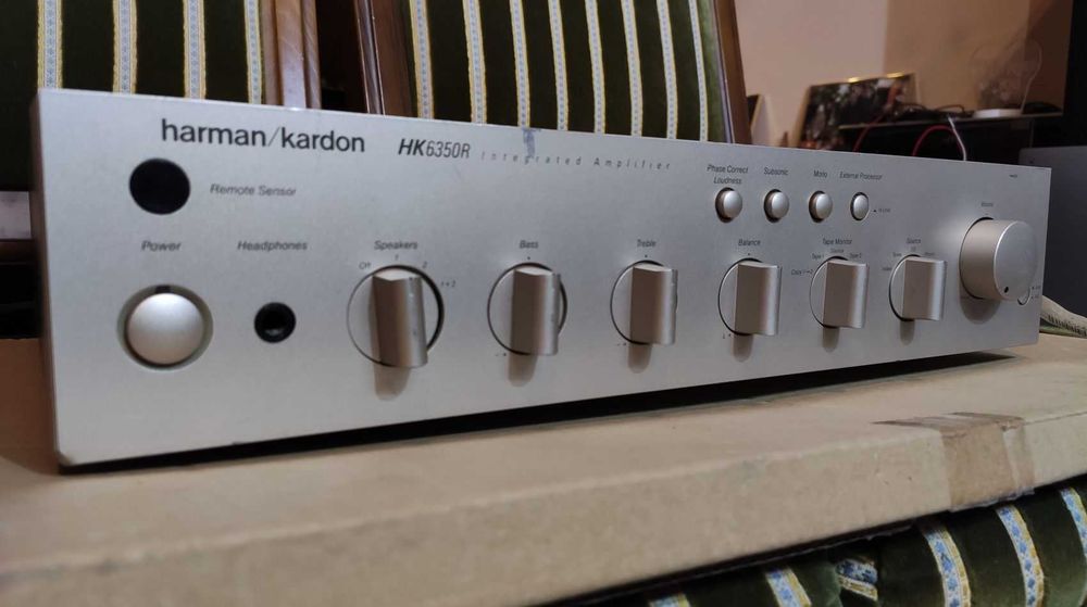 Harman Kardon HK6350R znakomity wzmacniacz stereo elegancki i sprawny