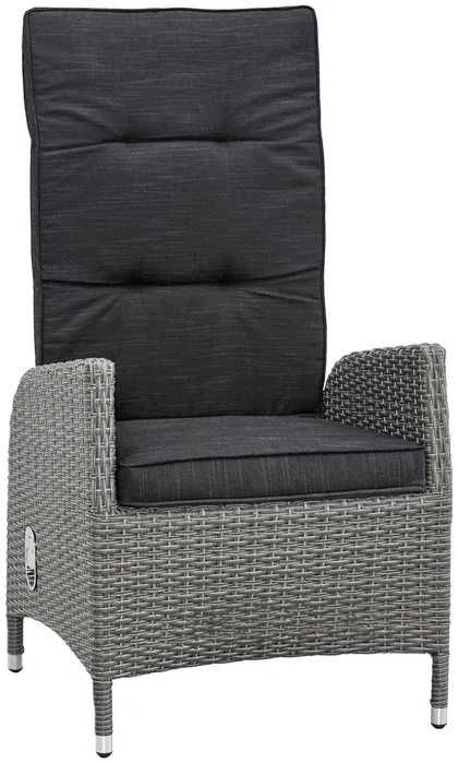 Zestaw mebli ogród/ taras BRISBANE stół+ 6 foteli z regulacją