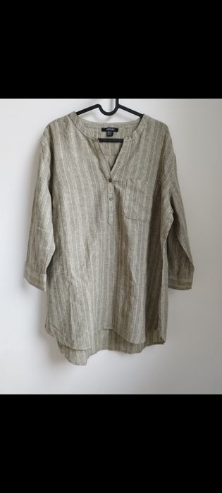 Koszula damska tunika lniana