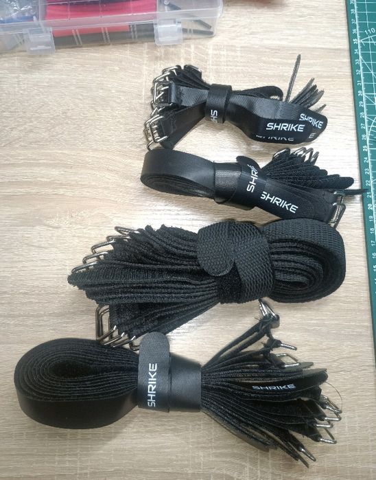 Ремінці для кріплення (липучки). Велкро (Velcro). Розміри різні