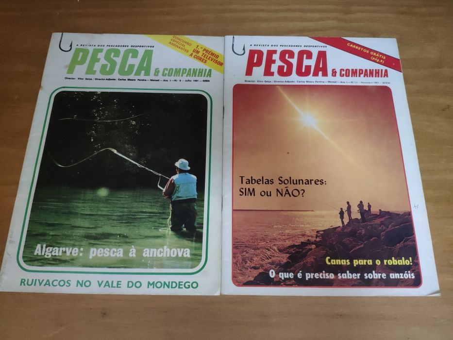 Revistas Pesca e Companhia 1981