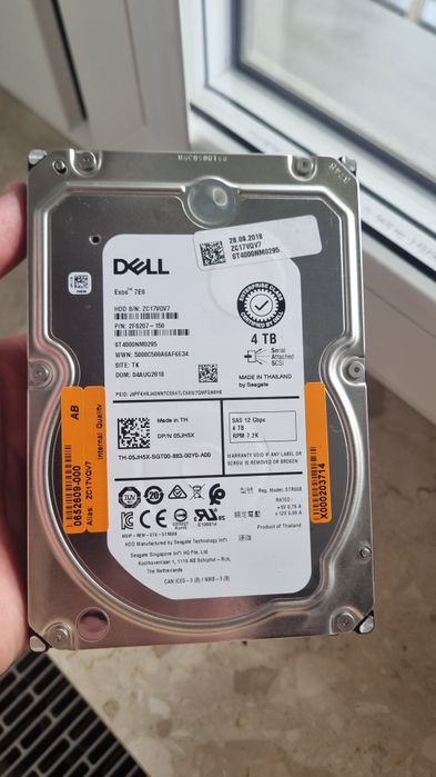 Dysk DELL 4T SAS -uszkodzony