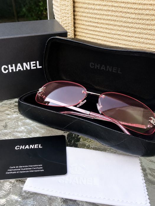 Окуляри рожеві chanel