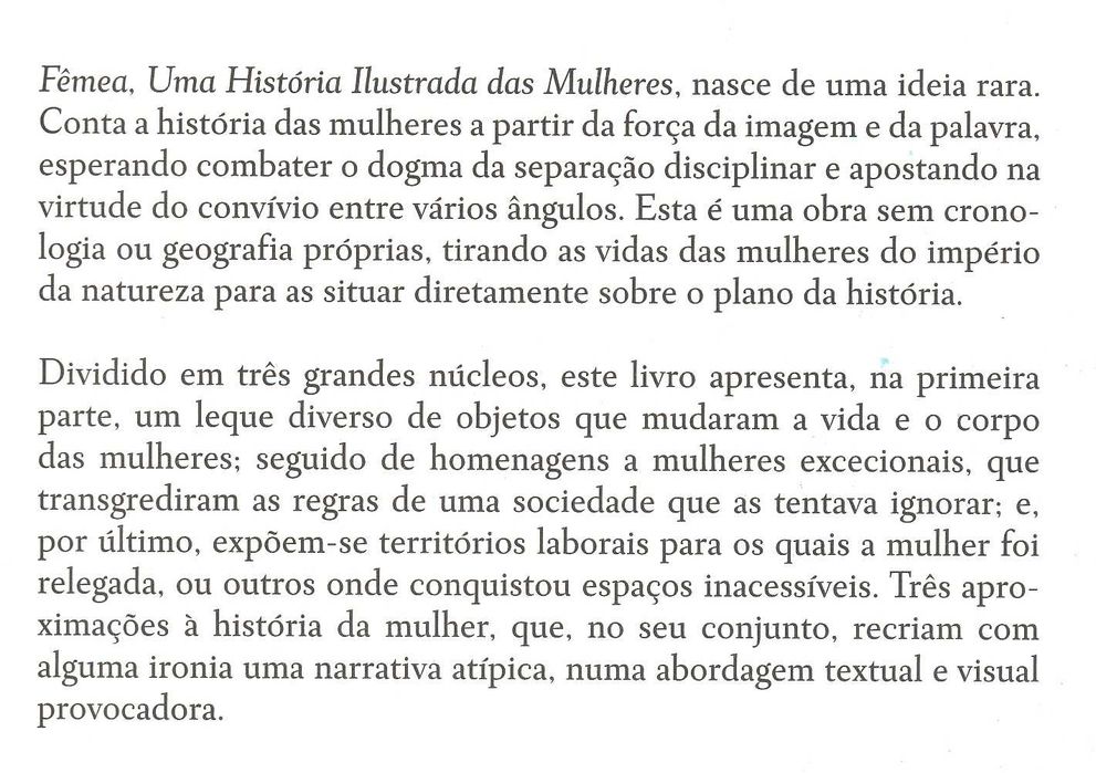 Livro Fêmea - Uma História Ilustrada das Mulheres de Inês Brasão, ilustração de Ana Biscaia [Portes Grátis]