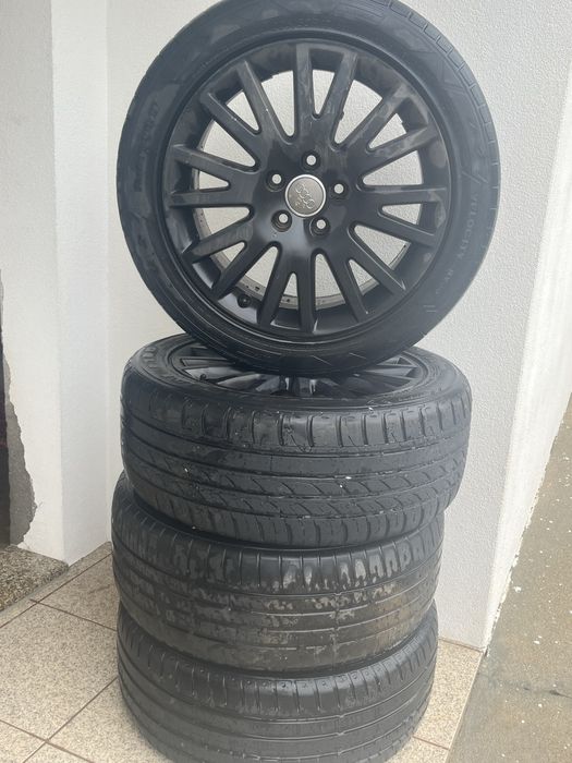 Jogo de 4 jantes 17" Audi/VW com pneus