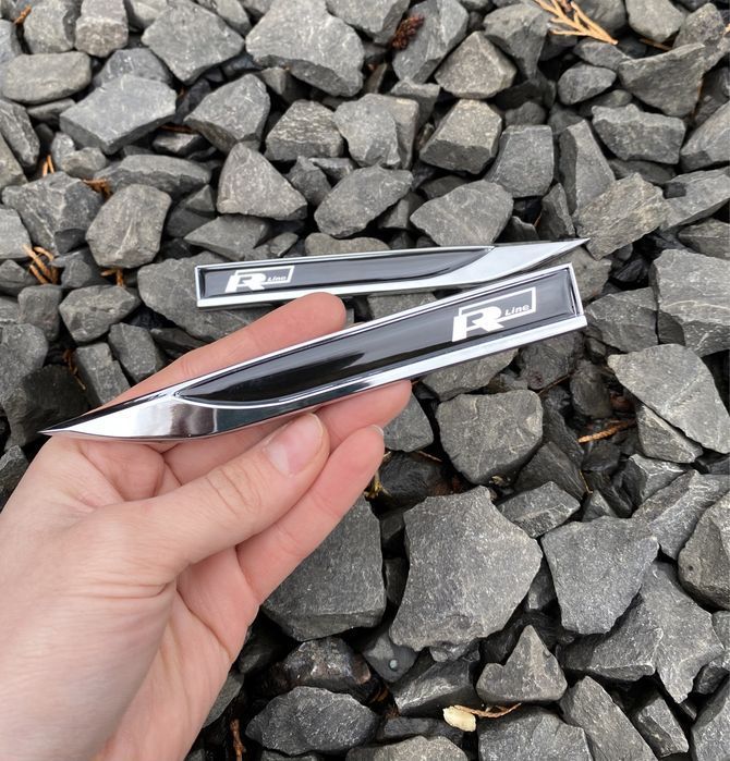 наклейки на крылья Volkswagen R-line Passat B8 B6 golf