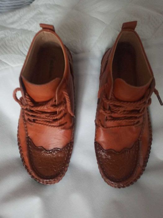 Шкіряні черевики 45р