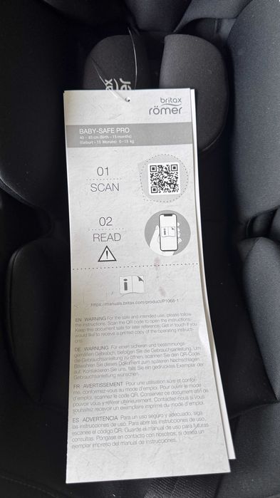 Fotelik samochodowy Britax Safe Pro + Flex Base 5z (Nowy)