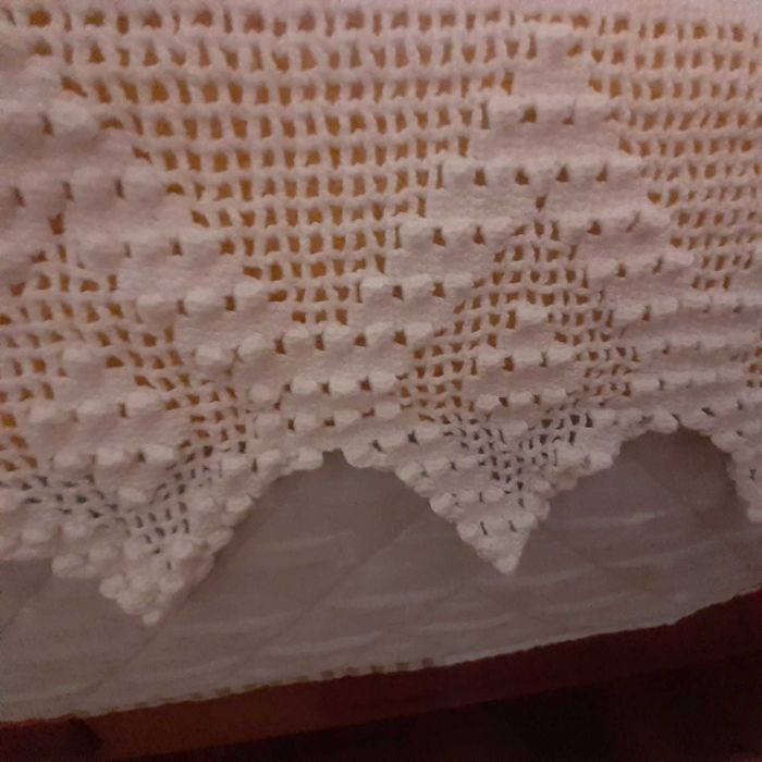 Colcha de cama de solteiro em crochet64584701086081123