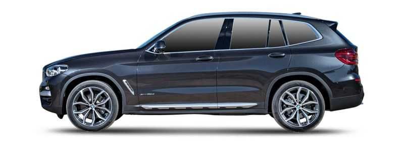 Bagażnik dachowy BMW X3 G01 SUV 2017 do 2024 bazowy belki dach Relingi