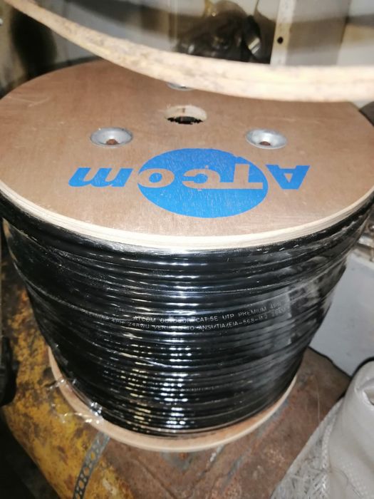 Одескабель КППЭт-ВП (100)4*2*0,51(F/UTP-cat.5E)С Тросом 305м