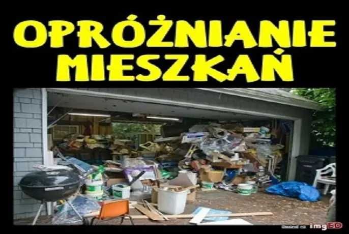 Opróżnianie Mieszkań Utylizacja Transport Sprzątanie piwnic Garaży