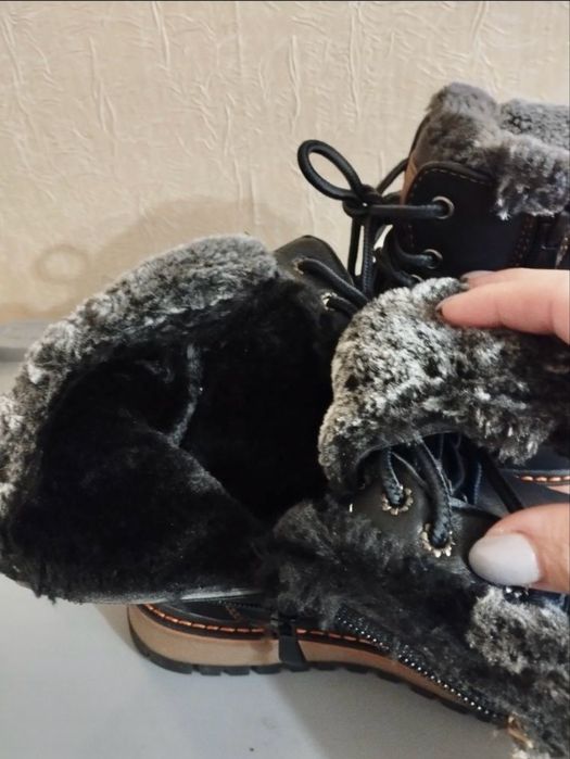 Зимові ботинки черевики хлопчик, 27 р.